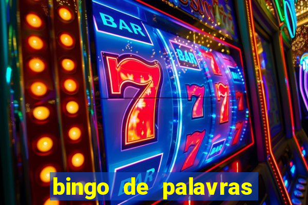 bingo de palavras de natal